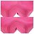 Beauty case in nylon rosa con logo Triangle Prada - vista 4