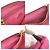 Beauty case in nylon rosa con logo Triangle Prada - vista 7