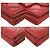 Cartera compacta plegable 2.55 Chanel Roja - vista 3
