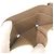 Prada Triangle Logo Saffiano Leather Tri-fold Wallet Beige - view 7