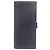 Prada Navy Leather Long Wallet Navy blue