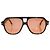 Autre Marque BALI Eyewear S2302 Occhiali da sole Aviator Neri - Lenti Ambra Nero - vista 4