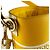 Borsa a tracolla a secchiello Christian Dior Vibe Bianco Giallo - vista 7