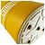 Borsa a tracolla a secchiello Christian Dior Vibe Bianco Giallo - vista 9