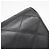 Cartera larga de cordero Cambon Chanel Negro Rosa - vista 9