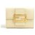Fendi Tri-fold Wallet aus beigem Leder