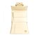 Fendi Tri-fold Wallet aus beigem Leder - Ansicht 3