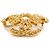 Spilla in metallo dorato Chanel D'oro - vista 3