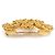 Spilla in metallo dorato Chanel D'oro - vista 4