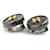 Orecchini a clip Chanel Coco Mark Nero D'oro Metallico  - vista 3