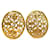 Orecchini a clip dorati Chanel D'oro  - vista 1