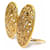 Orecchini a clip dorati Chanel D'oro  - vista 3