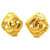 Orecchini a clip dorati Chanel D'oro  - vista 1