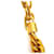 Collana Chanel in oro con logo Coco D'oro  - vista 7