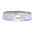 Hermès Bracelet jonc Hermes Clic Clack H Argenté Violet  - vue 1