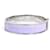 Hermès Bracelet jonc Hermes Clic Clack H Argenté Violet  - vue 2