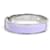Hermès Bracelet jonc Hermes Clic Clack H Argenté Violet  - vue 4
