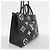 Borsa Tote Louis Vuitton Monogram Empreinte Bicolor OnTheGo MM Nero Beige - vista 2