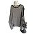 Munthe Plus Simonsen Camiseta a rayas con detalles de tul Negro Blanco