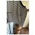 Munthe Plus Simonsen Camiseta a rayas con detalles de tul Negro Blanco - vista 10