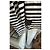 Munthe Plus Simonsen Camiseta a rayas con detalles de tul Negro Blanco - vista 5