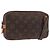 Louis Vuitton Pochette Marly Bandouliere Monogram Canvas medium Marrone