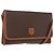 Céline Celine Vintage Macadam Canvas et Cuir Marron