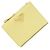 Cartera bi-fold Prada de cuero amarilla Amarillo