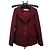 Christian Dior Blazer de lana granate Roja Burdeos