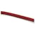 Hermès Collier Choker Rouge Hermes Argenté  - vue 4