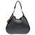 Pochette a tracolla in pelle nera Gucci Nero