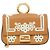 Charm Nano Baguette Fendi Marrone