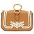 Charm Nano Baguette Fendi Marrone - vista 2