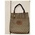 Borsa Tote Gucci GG Supreme Marrone Rosso Beige Verde - vista 2