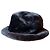 Moschino Cheap and Chic Kunstpelz Fedora Hut Braun - Ansicht 2