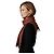 Burberry Sciarpa in Seta e Cashmere Paisley Reversibile Nero Rosso Multicolore - vista 2