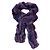 Giorgio Armani Sciarpa in pelliccia di coniglio viola Porpora