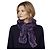 Giorgio Armani Sciarpa in pelliccia di coniglio viola Porpora - vista 2