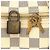 Borsa Boston Louis Vuitton Damier Azur Speedy 30cm Blu - vista 6