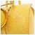 Borsa Louis Vuitton Epi Soufflot M52229 Giallo - vista 4