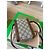 Gucci Horsebit 1955 Mini Borsa GG Supreme & Pelle Marrone - vista 3