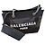 Balenciaga Borsa Tote in Tela Nera con Catene Nero