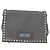 Prada Etiquette Flap Studded Glace Calfskin Small Marrone
