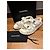 Sandali Chanel in tweed bianco con logo CC - vista 7