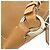 Borsa a tracolla in pelle Prada BR1842 Marrone - vista 18