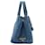 Borsa 2-Way Prada Canapa Mini Flower Blu - vista 3