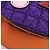 GUCCI Kinder Ananas Schultertasche Leder Lila Silber Auth 189054SAM - Ansicht 8