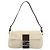 FENDI Zucca Canvas Mamma Baguette Shoulder Bag Bege Prata Auth 190260SAM - vista 13