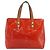 LOUIS VUITTON Monogram Vernis Reade PM Hand Bag Red Rouge M91088 LV Auth ep14916 Rosso - vista 13