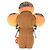 LOUIS VUITTON Monogram Vivienne DJ Brown GI0511 LV Auth 189262SM Marrone - vista 2